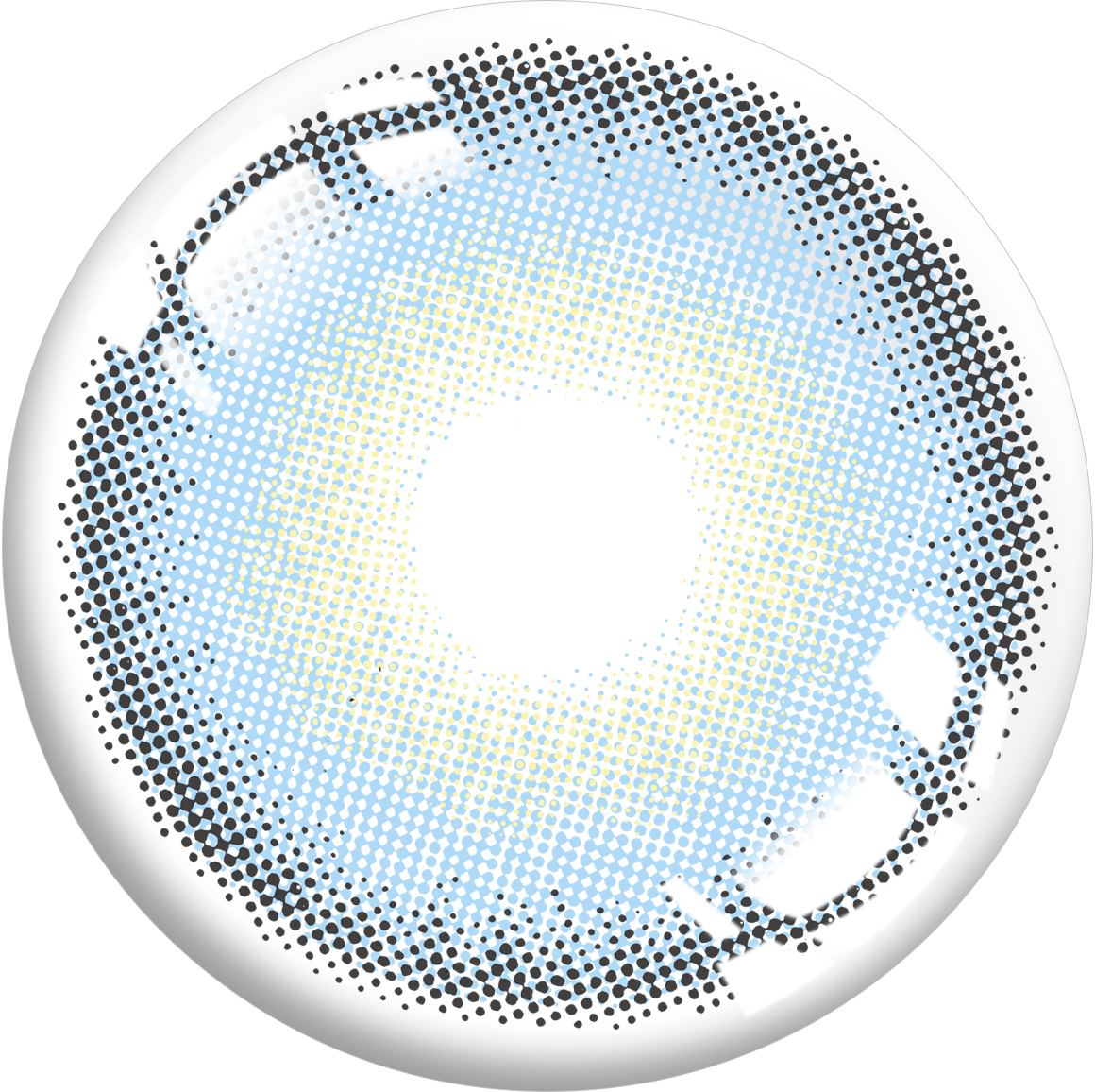 Беспецептурные контактные линзы KSSEYE 0 - кратное зеркало 14,2 мм