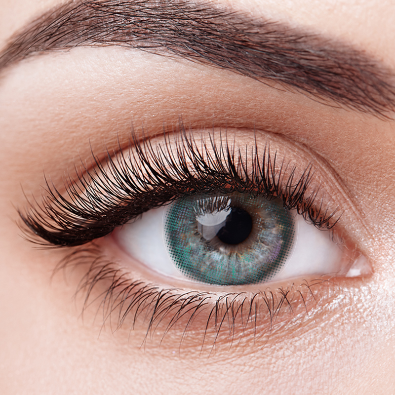 Популярные цветные контактные линзы Мягкий естественный внешний вид OEM или ODM Ежедневный одноразов