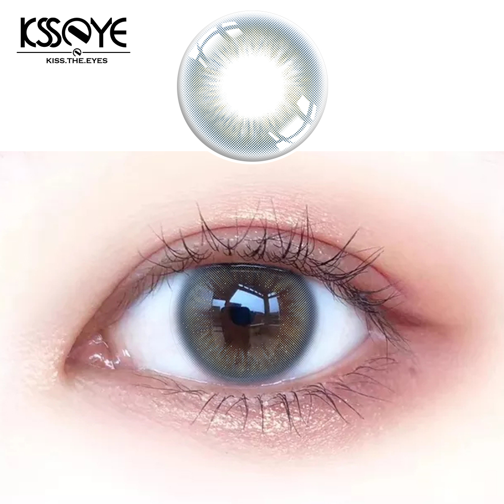Косметика Синие контактные линзы для глаз Популярные контактные линзы Цвет глаз Cosplay