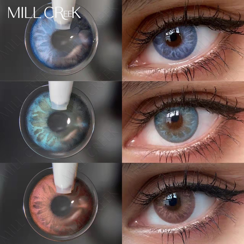 Косметика глаза драгоценные камни зеленые контактные линзы цвет смесь 8,5 мм Odm