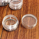 KSSEYE Прозрачные пластиковые контактные линзы Контактные линзы Кронштейн 12 батарей
